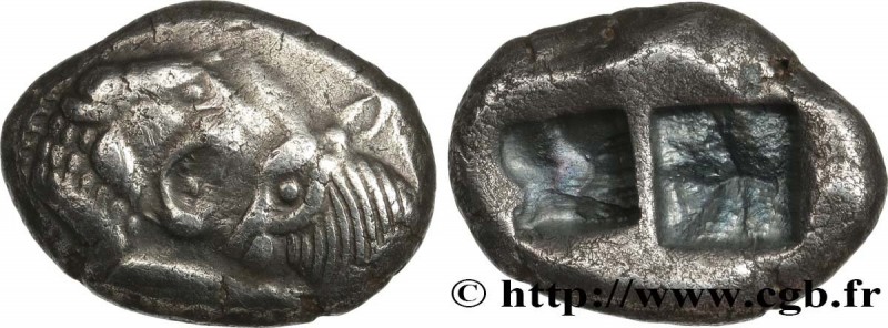 LYDIA - LYDIAN KINGDOM - CROESUS
Type : Hemistatère 
Date : c. 550 AC. 
Mint nam...