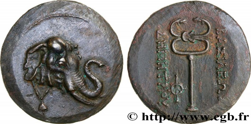 BACTRIA - BACTRIAN KINGDOM - DEMETRIUS I
Type : Triple unité 
Date : c. 200-185 ...