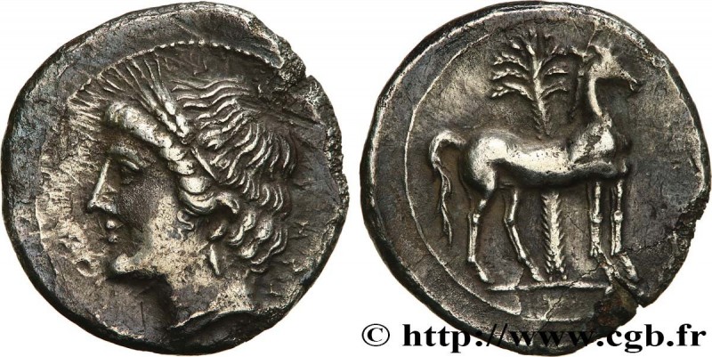 ZEUGITANA - CARTHAGE
Type : Demi-shekel 
Date : c. 215-205 AC. 
Mint name / Town...