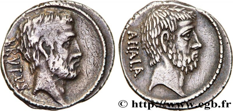 BRUTUS
Type : Denier 
Date : 54 AC. 
Mint name / Town : Rome 
Metal : silver 
Mi...
