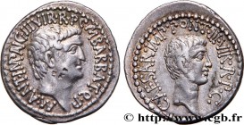 ANTONIUS and OCTAVIAN
Type : Denier 
Date : c. 41 AC. 
Mint name / Town : Éphèse 
Metal : silver 
Millesimal fineness : 950  ‰
Diameter : 21  mm
Orien...