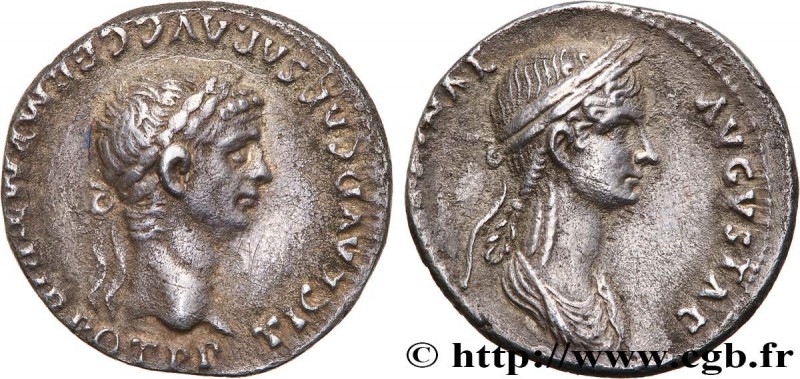 CLAUDIUS AND AGRIPPINA THE YOUNGER
Type : Denier 
Date : 50-51 
Mint name / Town...