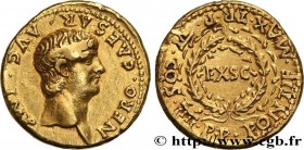 NERO
Type : Aureus 
Date : 57-58 
Mint name / Town : Lyon 
Metal : gold 
Millesimal fineness : 1000  ‰
Diameter : 18,5  mm
Orientation dies : 12  h.
W...