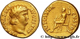 NERO
Type : Aureus 
Date : 64-65 
Mint name / Town : Rome 
Metal : gold 
Millesimal fineness : 1000  ‰
Diameter : 18  mm
Orientation dies : 7  h.
Weig...