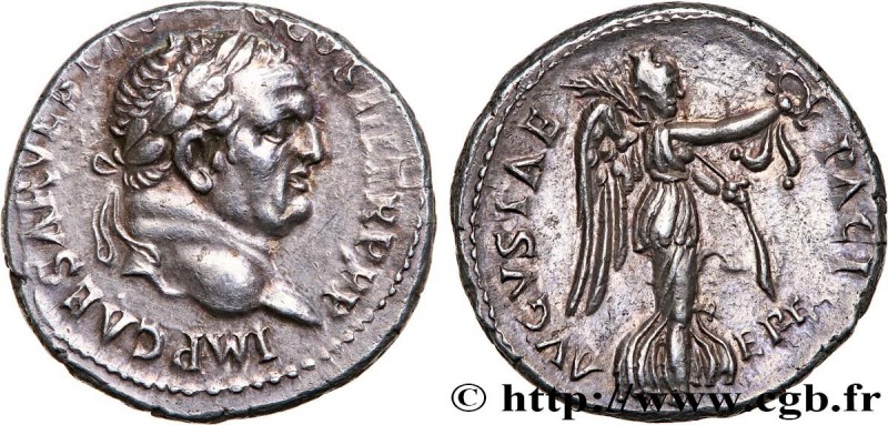 VESPASIAN
Type : Denier 
Date : 71 
Mint name / Town : Éphèse 
Metal : silver 
M...