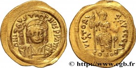JUSTIN II
Type : Solidus 
Date : 567-578 
Mint name / Town : Constantinople 
Metal : gold 
Millesimal fineness : 1000  ‰
Diameter : 21,5  mm
Orientati...