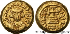 CONSTANS II
Type : Solidus 
Date : indiction 1 
Date : 642-643 
Mint name / Town : Carthage 
Metal : gold 
Millesimal fineness : 1000  ‰
Diameter : 11...