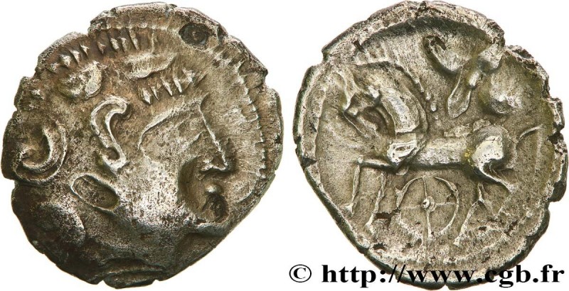 PICTONES / BITURIGES - MID-WESTERN, Unspecified
Type : Drachme au fleuron et à l...