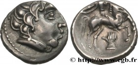 PICTONES / BITURIGES - MID-WESTERN, Unspecified
Type : Drachme au cavalier et à la main 
Date : c. 80-60 AC. 
Metal : silver 
Diameter : 16,5  mm
Orie...