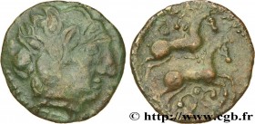 PICTONES / BITURIGES - MID-WESTERN, Unspecified
Type : Drachme aux deux chevaux - série A1 
Date : Ier siècle avant J.-C. 
Metal : bronze 
Diameter : ...