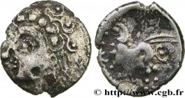 GALLIA - MID-WEST, UNSPECIFIED
Type : Quart de statère 
Date : IIe - Ier siècles avant J.-C. 
Metal : silver 
Diameter : 14  mm
Orientation dies : 6  ...