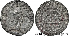 VENSAT - CIVITAS ARVERNORUM
Type : Triens, HIDOMAR monétaire 
Date : n.d. 
Mint name / Town : Vensat (63) 
Metal : silver 
Diameter : 13,5  mm
Orienta...