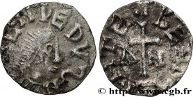 MEROVINGIAN COINS - UNSPECIFIED MINT
Type : Triens 
Date : c. 600-670 
Mint name / Town : Atelier indéterminé 
Metal : gold 
Diameter : 13  mm
Orienta...