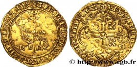 CHARLES VI LE FOU ou LE BIEN AIMÉ / THE BELOVED or THE MAD
Type : Agnel d'or 
Date : 10/05/1417 
Date : n.d. 
Mint name / Town : Paris 
Metal : gold 
...