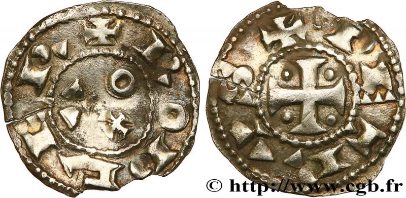 LANGUEDOC - VISCOUNTCY OF CARCASSONNE - ROGER PIERRE
Type : Denier 
Date : c. 10...