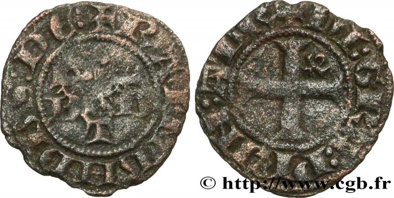 PRINCIPALITY OF ORANGE - RAYMOND III OR RAYMOND IV
Type : Denier 
Date : c. 1330...