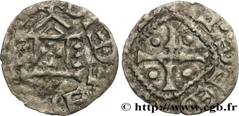 PICARDY - SOISSONS - ANONYMOUS
Type : Denier 
Date : c. 1000-1100 
Mint name / T...