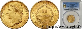LES CENT JOURS / THE HUNDRED DAYS
Type : 20 francs or Napoléon tête laurée, Cent-Jours 
Date : 1815 
Mint name / Town : Paris 
Quantity minted : 435.5...