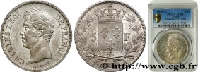 CHARLES X
Type : 5 francs Charles X 2e type, tranche en relief 
Date : 1830 
Mint name / Town : Paris 
Quantity minted : 4.003 
Metal : silver 
Milles...