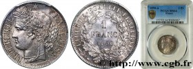 II REPUBLIC
Type : 1 franc Cérès, IIe République, différent oreille basse 
Date : 1850 
Mint name / Town : Paris 
Quantity minted : --- 
Metal : silve...