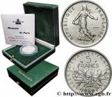 V REPUBLIC
Type : Piéfort argent de 5 francs Semeuse 
Date : 1989 
Mint name / Town : Pessac 
Quantity minted : 50 
Metal : silver 
Millesimal finenes...