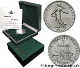 V REPUBLIC
Type : Piéfort argent de 1 franc Semeuse 
Date : 1990 
Mint name / Town : Pessac 
Quantity minted : 50 
Metal : silver 
Millesimal fineness...
