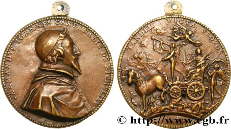 LOUIS XIII
Type : Médaille, Cardinal de Richelieu 
Date : 1630 
Mint name / Town...