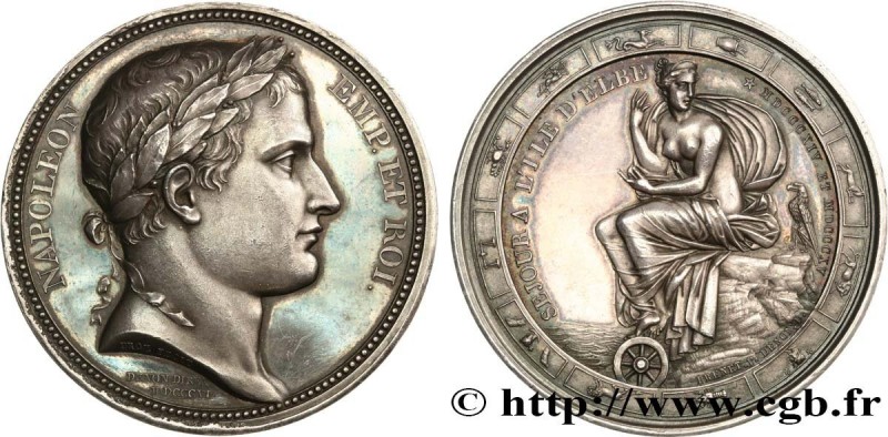 PREMIER EMPIRE / FIRST FRENCH EMPIRE
Type : Médaille, Séjour à l’île d’Elbe 
Dat...