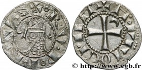 HOLY GROUND - PRINCIPALITY OF ANTIOCH - RAYMOND ROUPEN
Type : Denier 
Date : c. 1149-1163 
Date : n.d. 
Mint name / Town : Antioche 
Metal : silver 
D...