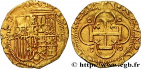 SPAIN - KINGDOM OF SPAIN - JOANNA AND CHARLES
Type : Escudo 
Date : n.d. 
Mint name / Town : Séville 
Quantity minted : - 
Metal : gold 
Diameter : 21...