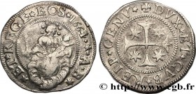 ITALY - LIGURIA - REPUBLIC OF GENOA
Type : Scudo 
Date : 1664 
Mint name / Town : Gênes 
Metal : silver 
Diameter : 42,5  mm
Orientation dies : 11  h....