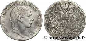 KINGDOM OF LOMBARDY-VENETIA - FRANCIS-JOSEPH I
Type : Scudo 
Date : 1853 
Mint name / Town : Venise 
Quantity minted : - 
Metal : silver 
Millesimal f...