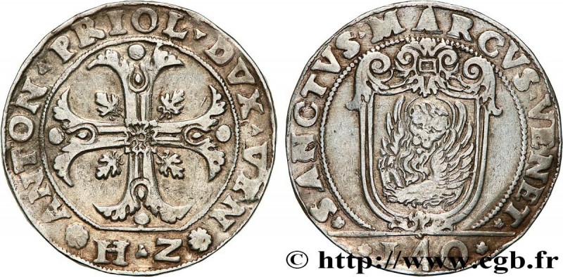 ITALY - VENICE - ANTONIO PRIULI (94th doge)
Type : Scudo à la croix 
Date : n.d....