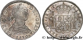 PERU - FERDINAND VII
Type : 8 Reales 
Date : 1810 
Mint name / Town : Lima 
Quantity minted : - 
Metal : silver 
Millesimal fineness : 903  ‰
Diameter...