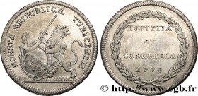 SWITZERLAND - REPUBLIC OF ZÜRICH
Type : 1 Thaler 
Date : 1779 
Quantity minted : - 
Metal : silver 
Diameter : 40,5  mm
Orientation dies : 12  h.
Weig...