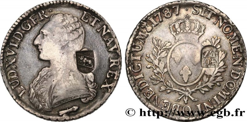 SWITZERLAND - CANTON OF BERN
Type : 40 Batzen contremarqué sur un écu dit “aux b...