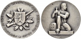 SCHWEIZ - Schützentaler, Schützenmedaillen & Schützenvaria
Appenzell Ausserrhoden
Silbermedaille 1930. Herisau. Appenzell Ausserrhodisches Kantonals...