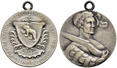 SCHWEIZ - Schützentaler, Schützenmedaillen & Schützenvaria
Bern
Silbermedaille 1931. Bern. Kantonalschützenverein. 7.32 g. Richter (Schützenmedaille...