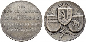 SCHWEIZ - Schützentaler, Schützenmedaillen & Schützenvaria
Genf / Genève
Silbermedaille 1926. St-Georges. Tir de la combourgeoise. 10.34 g. Richter ...