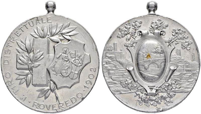 SCHWEIZ - Schützentaler, Schützenmedaillen & Schützenvaria
Graubünden
Aluminiu...
