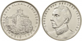 SCHWEIZ - Schützentaler, Schützenmedaillen & Schützenvaria
Graubünden
Silbermedaille 1970. Thusis. Kleinkaliberschiessen. 14.97 g. FDC / Uncirculate...
