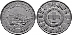 SCHWEIZ - Schützentaler, Schützenmedaillen & Schützenvaria
St. Gallen
Bleimedaille 1874. St. Gallen. Eidgenössisches Schützenfest. 25.19 g. Richter ...