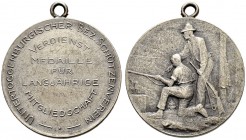 SCHWEIZ - Schützentaler, Schützenmedaillen & Schützenvaria
St. Gallen
Silbermedaille o. J. Untertoggenburgischer Bezirksschützenverein. Verdienstmed...