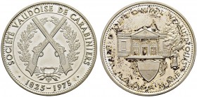 SCHWEIZ - Schützentaler, Schützenmedaillen & Schützenvaria
Waadt / Vaud
Silbermedaille 1975. Lausanne. Tir cantonal. 14.98 g. Polierte Platte. FDC /...