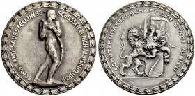 SCHWEIZ - Schützentaler, Schützenmedaillen & Schützenvaria
Zürich
Silbermedaille 1939. Zürich Albisgütli. Schützengesellschaft der Stadt Zürich. Sch...