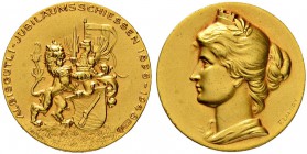 SCHWEIZ - Schützentaler, Schützenmedaillen & Schützenvaria
Zürich
Goldmedaille 1948. Albisgütli (Zürich). Albisgütli-Jubiläumsschiessen 1898-1948. 1...