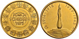 SCHWEIZ - Schützentaler, Schützenmedaillen & Schützenvaria
Zürich
Goldmedaille 1973. Forch. Forchschiessen. 25.62 g. Selten / Rare. Auf der Vorderse...