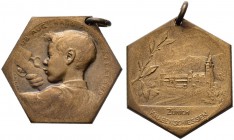SCHWEIZ - Schützentaler, Schützenmedaillen & Schützenvaria
Zürich
Bronzemedaille o. J. Zürich. Knabenschiessen. 9.24 g. Richter (Schützenmedaillen) ...
