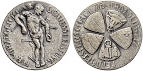 SCHWEIZ - Schützentaler, Schützenmedaillen & Schützenvaria
Gesamtschweiz / Diverse Medaillen
Silbermedaille o. J. Zentralschweizerische Feldmeisters...