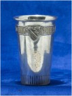 SCHWEIZ - SCHÜTZENPOKALE UND SCHÜTZENMEMORABILIA
Bern
Schützenbecher in Silber mit vergoldetem Innenbereich 1913. Worb. III. Emmenthalisches Schütze...